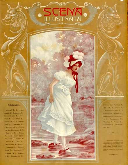 Scena Illustrata Arts Literature Theatre Music 1900