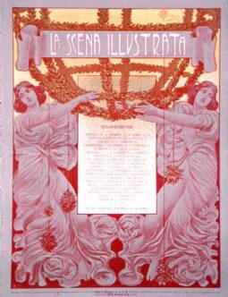 Scena Illustrata Arts Literature Theatre Music 1900