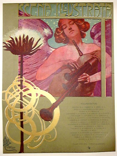 Scena Illustrata Arts Literature Theatre Music 1900