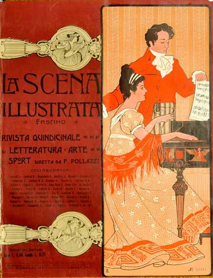 Scena Illustrata Arts Literature Theatre Music 1900