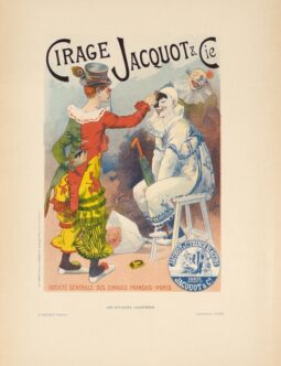 Cirage Jacquot by Lefevre 1894 for Les Affiches Illustrees