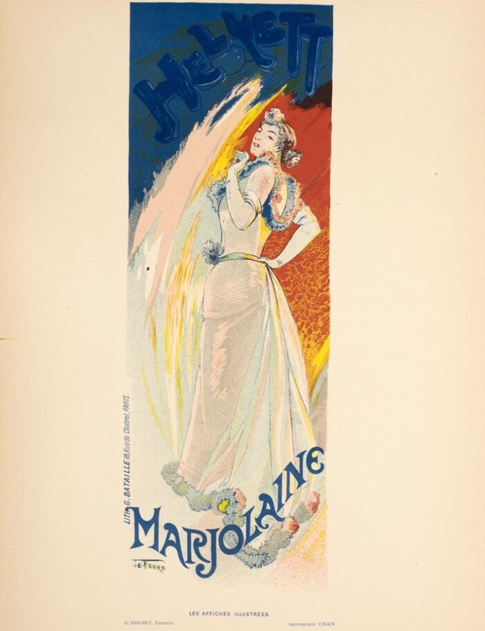 Marjolaine by Lefeure 1894 for Les Affiches Illustrees