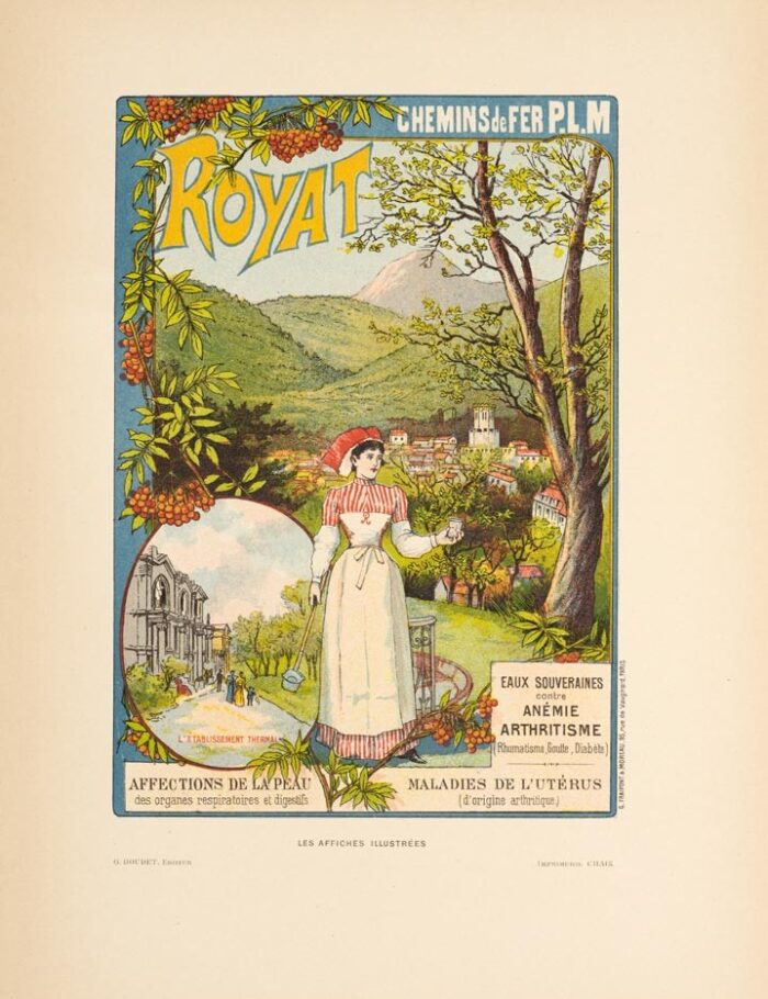 Royat 1894 for Les Affiches Illustrees