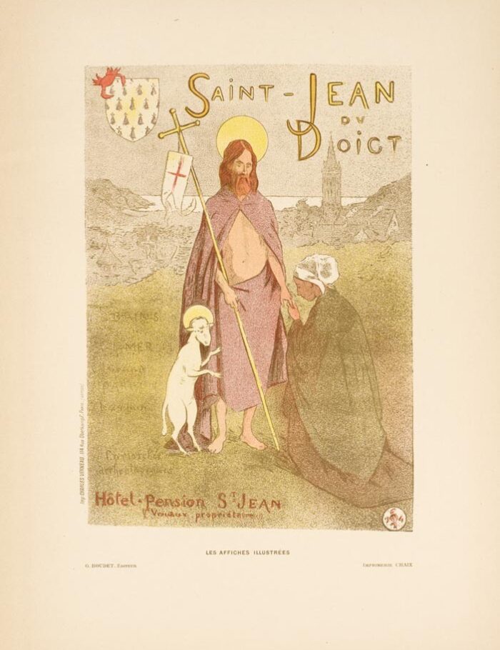 Saint Jean by Nelaton 1894 for Les Affiches Illustrees