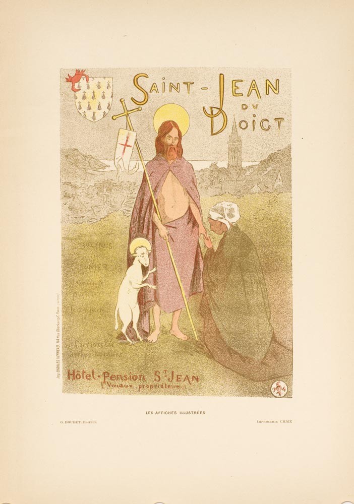 Saint Jean by Nelaton 1894 for Les Affiches Illustrees