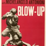 Blowup by Michelangelo Antonioni original 1970 Cinema Poster