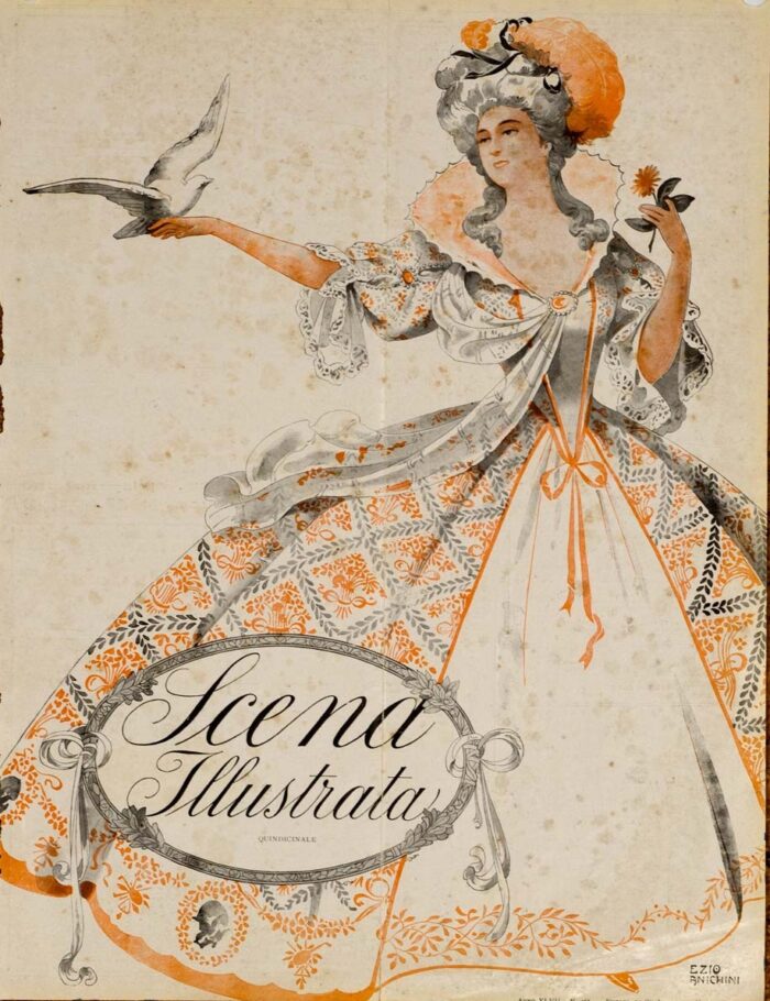 Scena Illustrata Arts Literature Theatre Music 1932