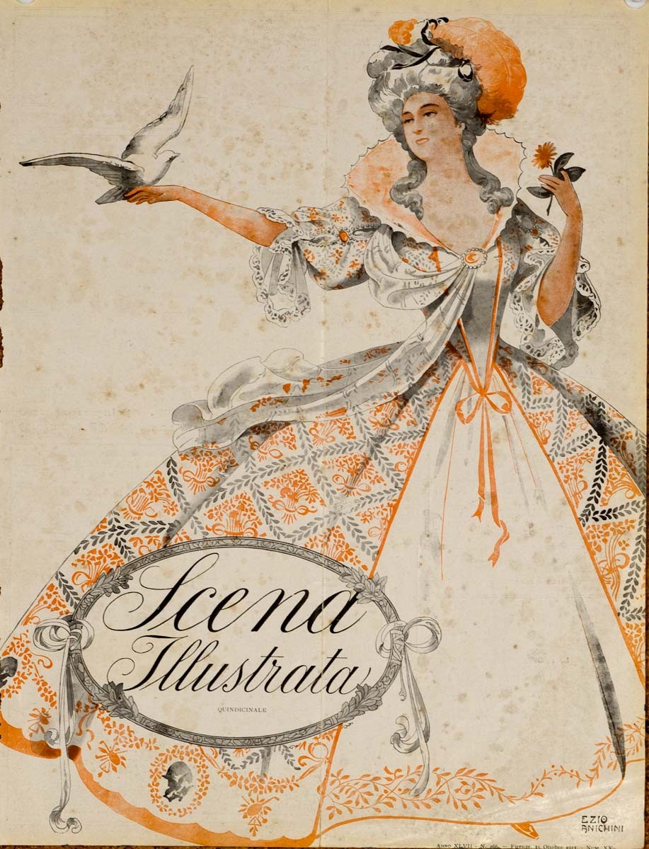 Scena Illustrata Arts Literature Theatre Music 1932