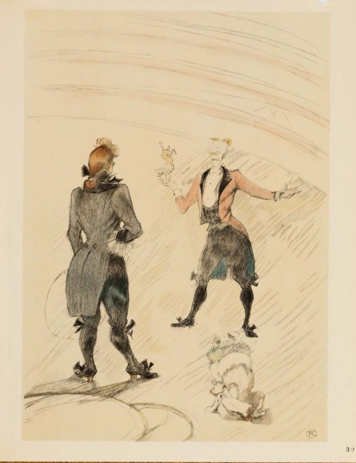 Henri de Toulouse Lautrec Au Cirque Images of The Circus 1952