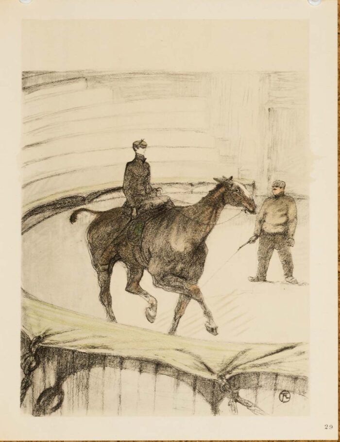 Henri de Toulouse Lautrec Au Cirque Images of The Circus 1952