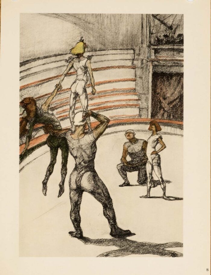 Henri de Toulouse Lautrec Au Cirque Images of The Circus 1952