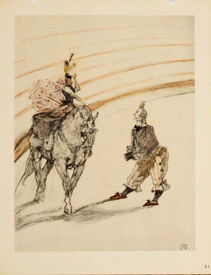 Henri de Toulouse Lautrec Au Cirque Images of The Circus 1952