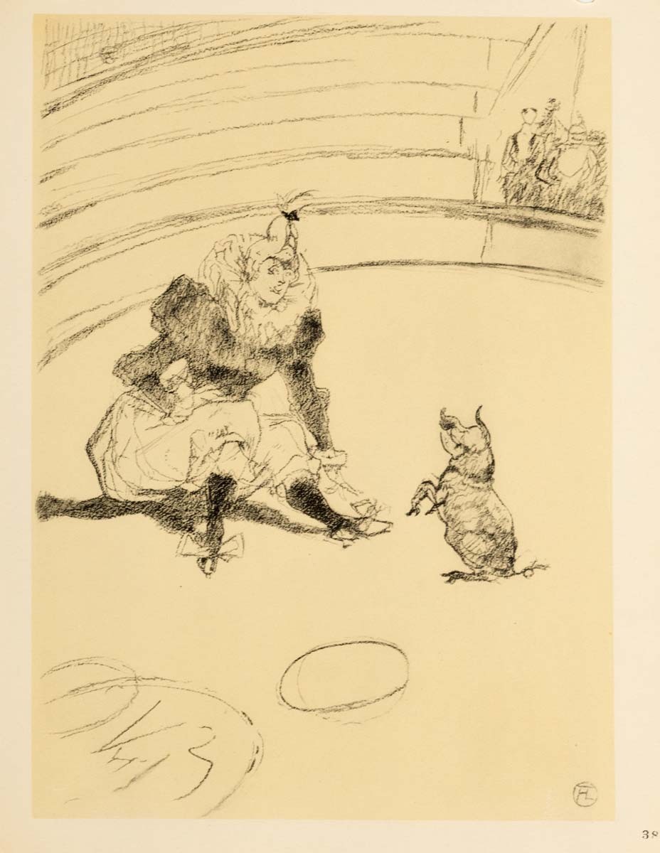 Henri de Toulouse Lautrec Au Cirque Images of The Circus 1952