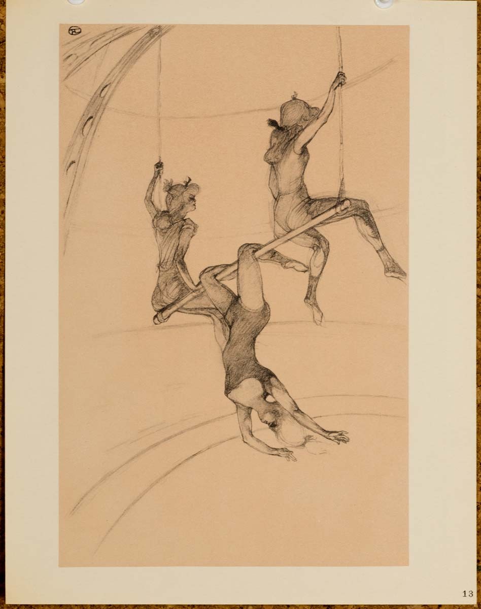 Henri de Toulouse Lautrec Au Cirque Images of The Circus 1952