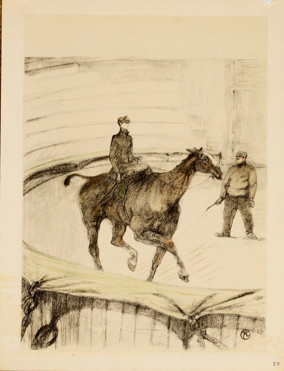 Henri de Toulouse Lautrec Au Cirque Images of The Circus 1952