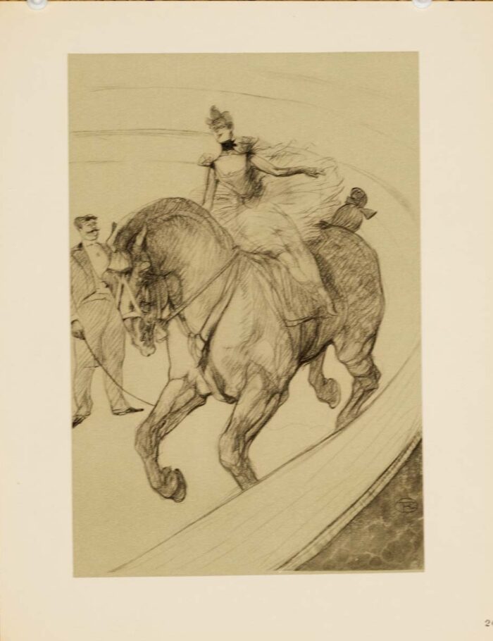 Henri de Toulouse Lautrec Au Cirque Images of The Circus 1952