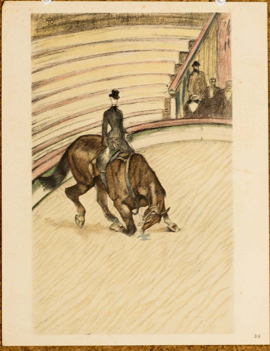 Henri de Toulouse Lautrec Au Cirque Images of The Circus 1952