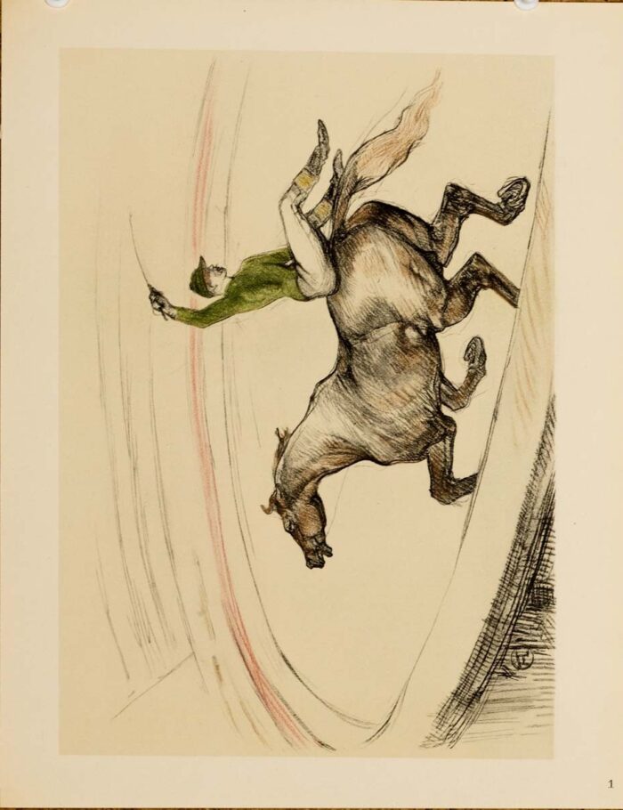 Henri de Toulouse Lautrec Au Cirque Images of The Circus 1952