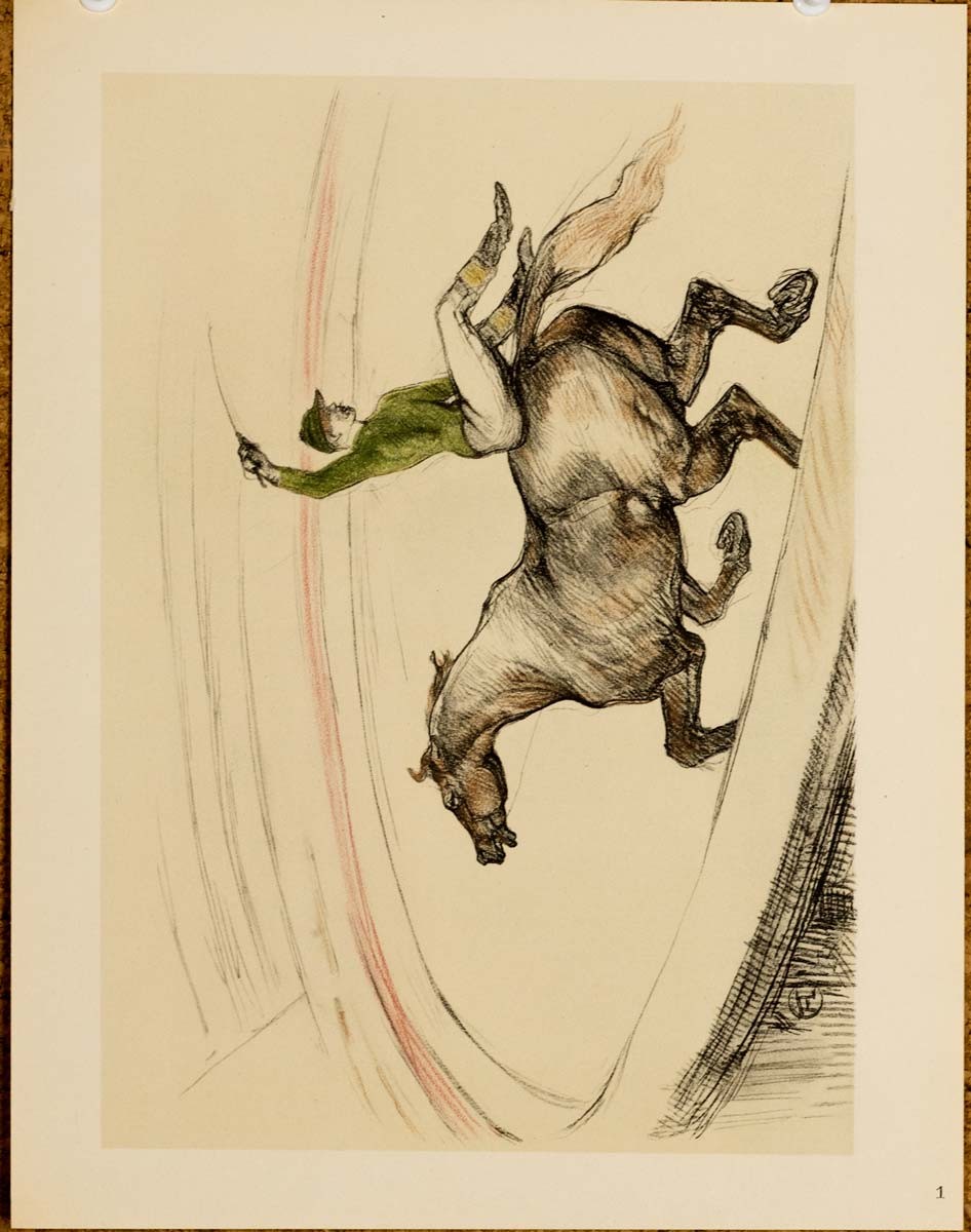 Henri de Toulouse Lautrec Au Cirque Images of The Circus 1952