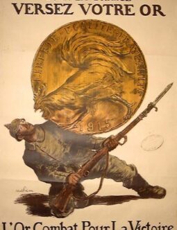 Verser Votre Or by Abel Faivre 1915 Emprunts