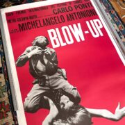 Blowup by Michelangelo Antonioni original 1970 Cinema Poster