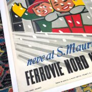 S Maurizio Ferrovie Nord Milano by Carlo Dradi ski destination poster