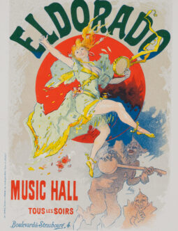 Eldorado — Cheret (1896) — Original Les Affiches Illustrees Lithograph