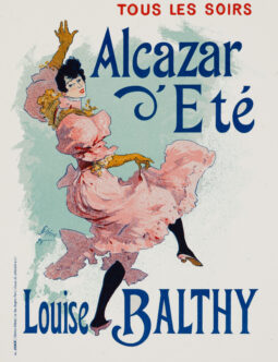 Louise Balthy Alcazar d’ete — Cheret (1893) — Original Les Affiches Illustrees