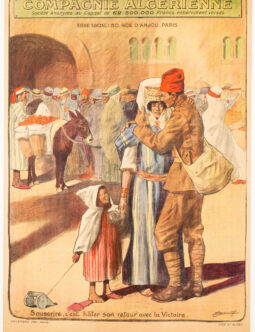 Compagnie Algerienne Emprunt by Lucien Jonas c1917 Troupes Coloniales