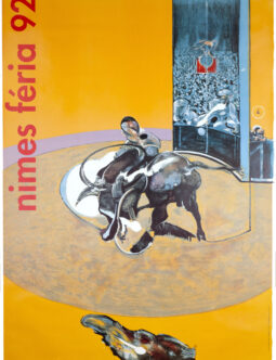 Francis Bacon Feria Nimes 1969/1992 original serigraphie large