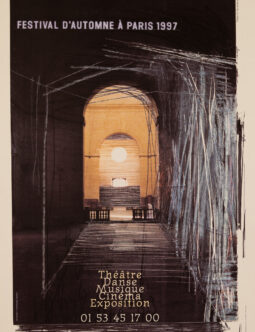 Festival d’Automne, Tadashi Kawamata, 1997  original large Theatre Danse Cinema Expo