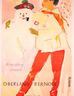 hans falk ski poster
