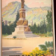 italian travel poster trento