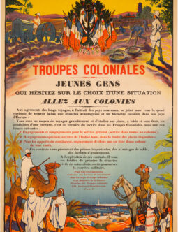 Troupes Coloniales Jeune Gens allez aux Colonies 1927c