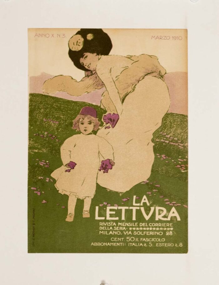 La Lettura by Marcello Dudovich 1910 Monthly Journal