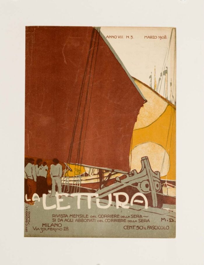 La Lettura by Marcello Dudovich 1908 Monthly Journal