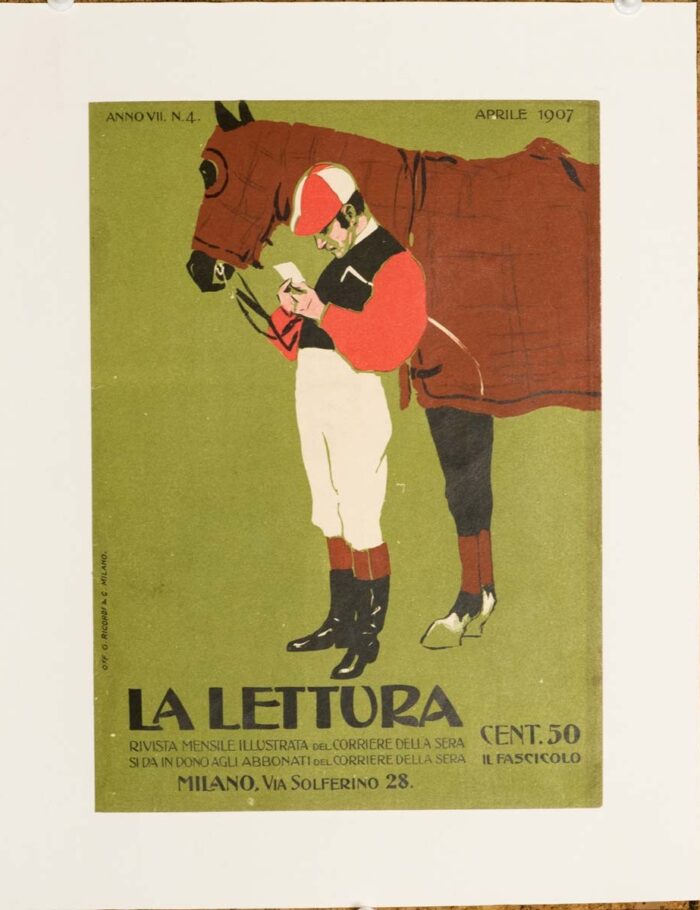 La Lettura by Marcello Dudovich 1907 Monthly Journal