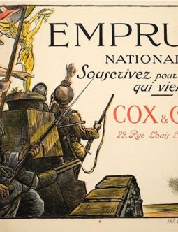 Cox & Co France Emprunt Nat'l 1918 by B Chavannaz