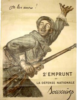 On Les Aura by Abel Faivre 1915 Emprunts
