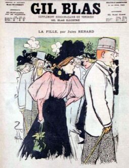 Gil Blas Theofile Steinlen c1890's La fille