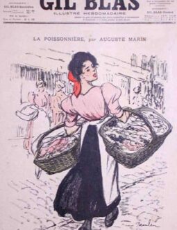 Gil Blas Theofile Steinlen c1890's La poissonniere
