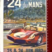 1962 24 hours du Mans (Lemans) by Beligond on linen