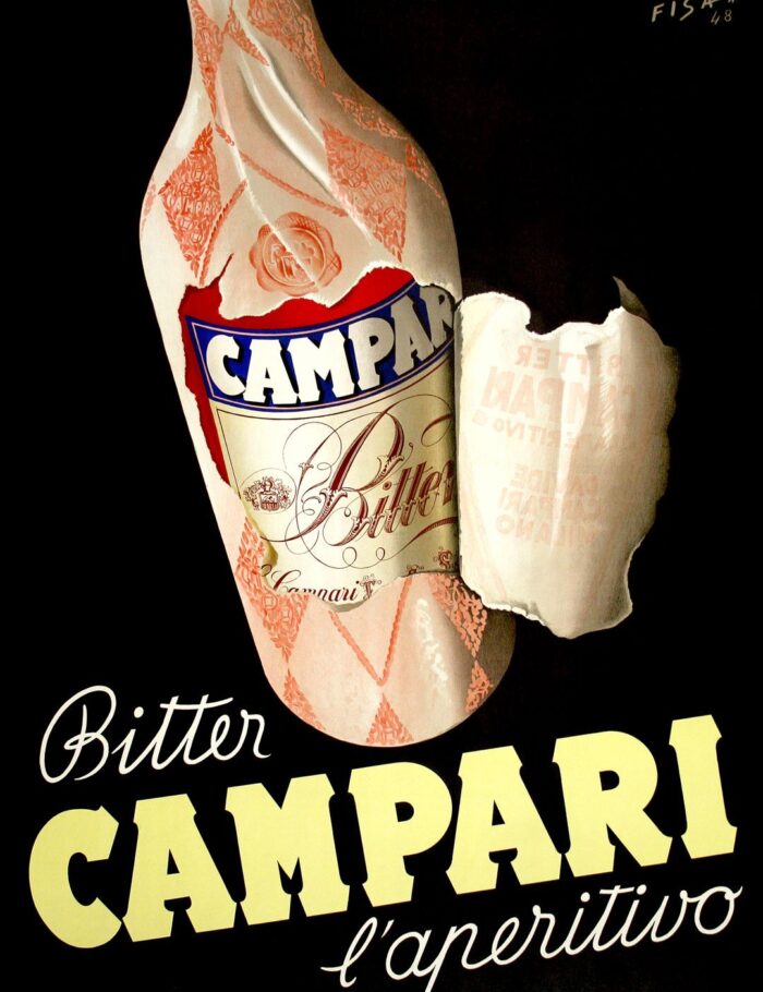 Campari by Carlo Fisanotti done in 1949 original