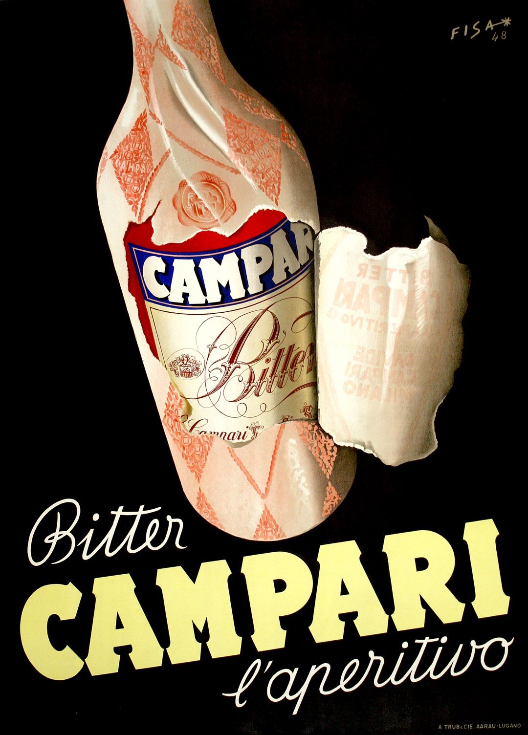 Campari by Carlo Fisanotti done in 1949 original