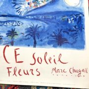 Marc Chagall Baie des Anges 1962 vintage poster original