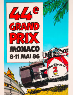 1986 Monaco Grand Prix by Jacques Grognet