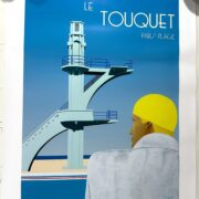 Le Touqet Paris Plage by Razzia hand signed original