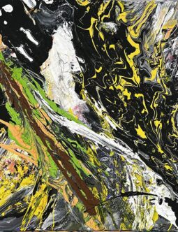 Solitude Painting by Spencer Stewart 2021 Acrylic and Ink on canvas