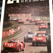 1964 24 hours du Mans (Lemans) original rare Thivillier