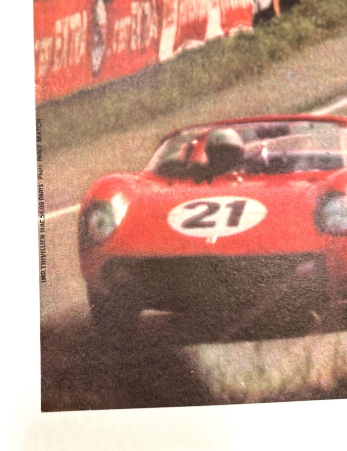 1964 24 hours du Mans (Lemans) original rare Thivillier